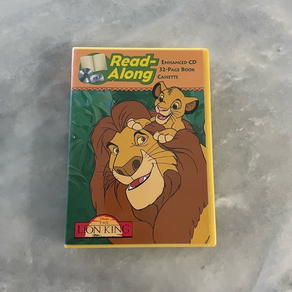 Disney Media Disney The Lion King Read Along Cd Book Cassette